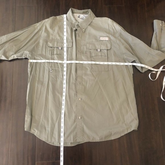 Columbia PFG Men’s L Fishing Gear UPF 30+ Shirt - Picture 10 of 12